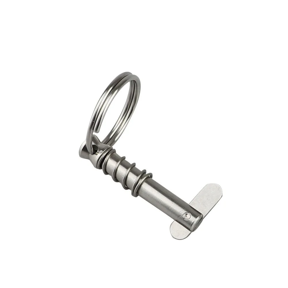 Quick Pin Automatic Locking Pin Yacht Accessories Safety Pin Tongue Lock 316 Stainless Steel Marine Hardware Boat Accessories