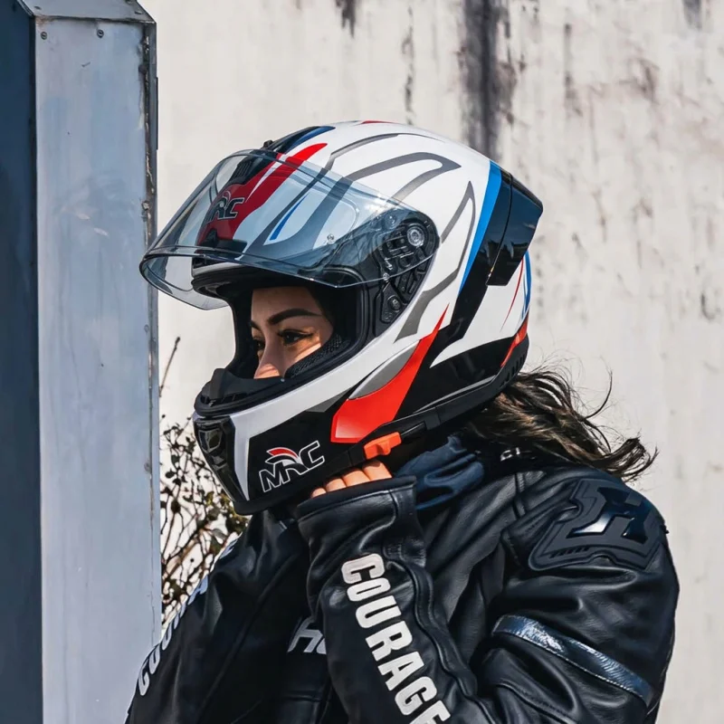 2026 MRC Full Face Motorcycle Helmet Modular Flip up DOT ECE Certified Men Women Racing Dual Lens Visor Safety Helmet for Moto