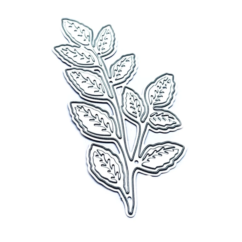 13Pcs Flower Leaves Metal Cutting Dies Wildflower Embossing Stencil DIY Dies Cut new arrival