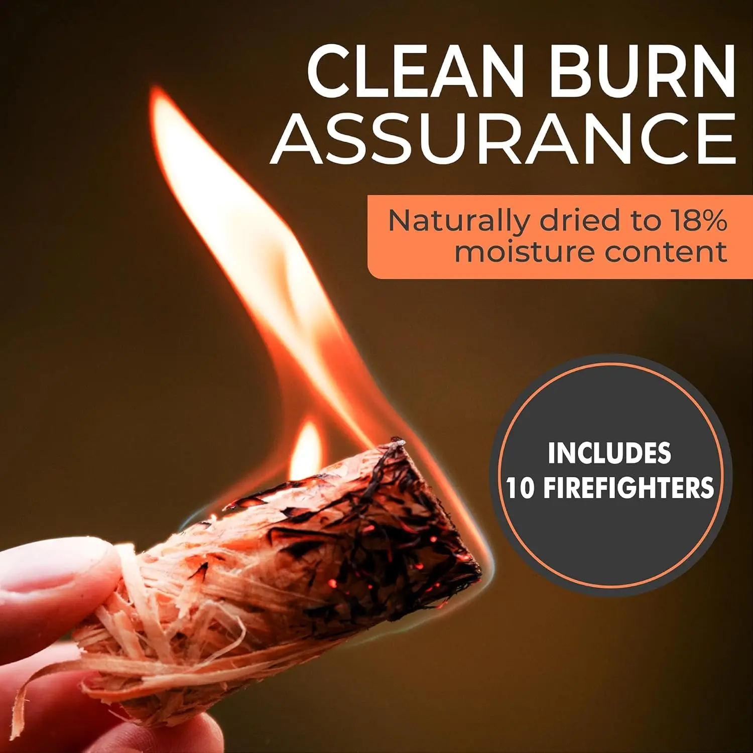 Troncos de carvalho secos para fornos de pizza - 5-6 polegadas, 12-14 libras com fogões