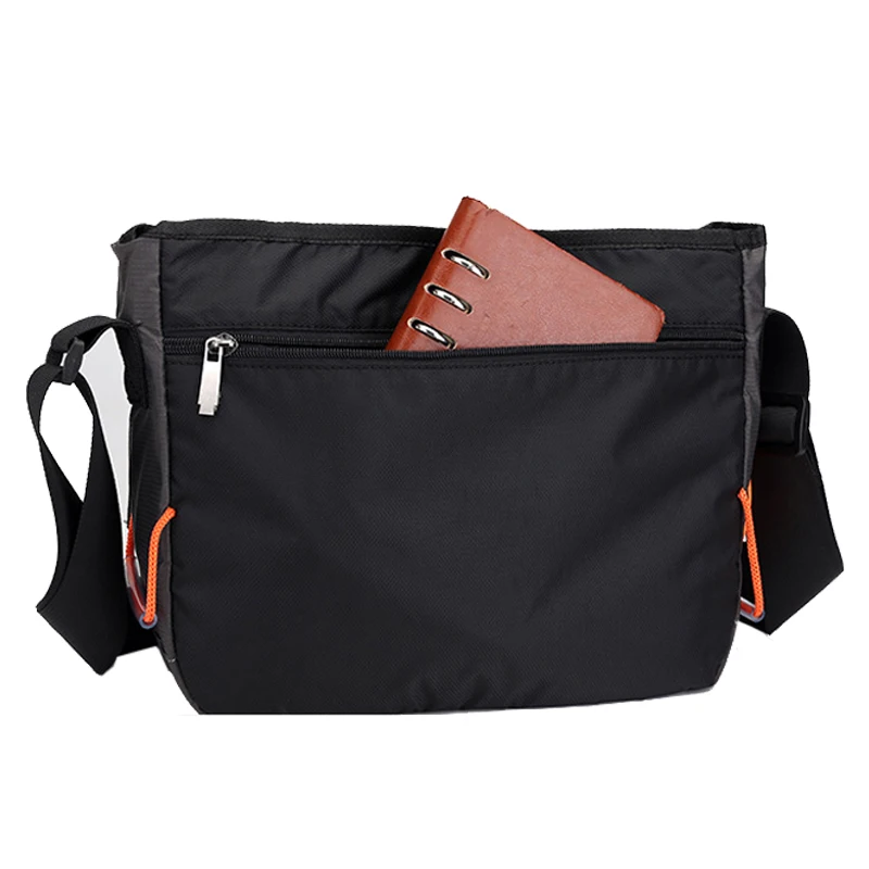 Borsa a tracolla in Nylon da uomo di alta qualità moda Casual Multi-capacità donna Sling Cross Body Messenger Bag valigetta maschile