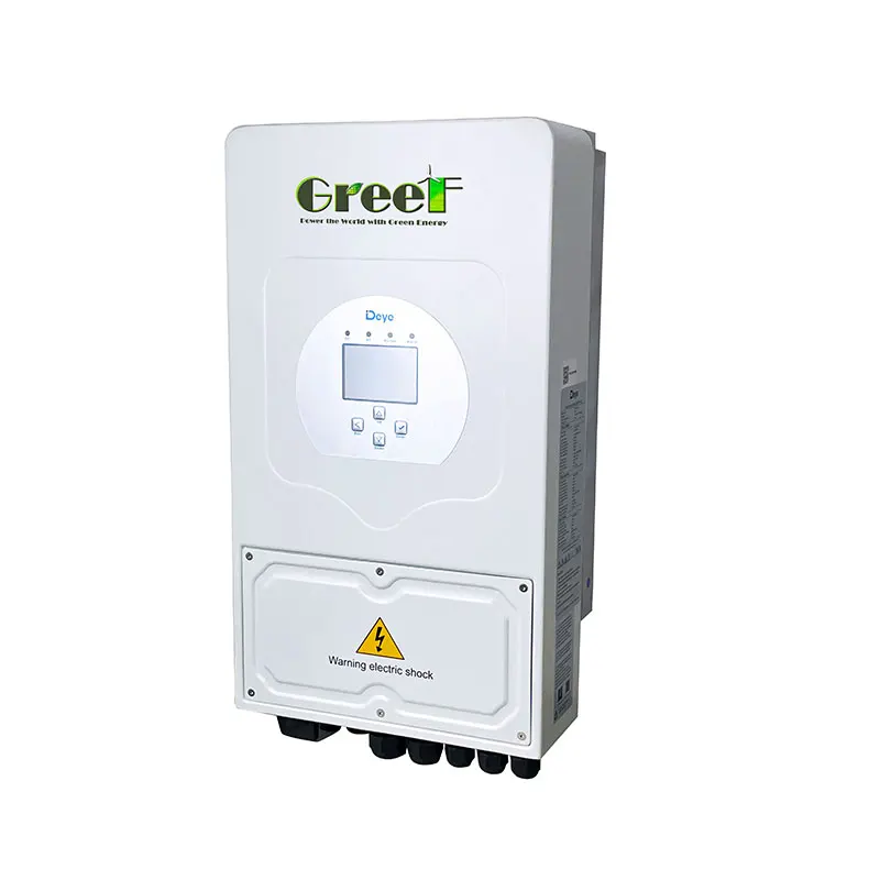 Hybrid Inverter Home Use 1kW 5kW 10kW 30kW Triple Three-Phase Output 5Kw 10Kw 15Kw 20Kw AC AC Power Inverter 8kw Rated Sine Wave