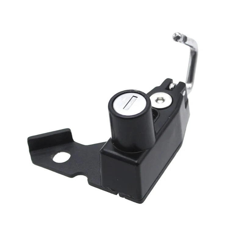Fit For HUSQVARNA SVARTPILEN 401 125 200 250 VITPILEN 401 Helmet Lock Anti-theft Security Aluminum alloy Mount Hook with 2 Keys - Image 3