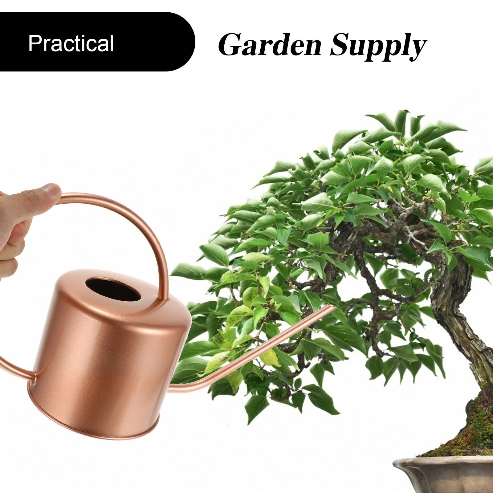 

Spout Kettle Stainless Steel Garden Can For Home Concise Watering Kettle Practical Use Simple Watering Pot