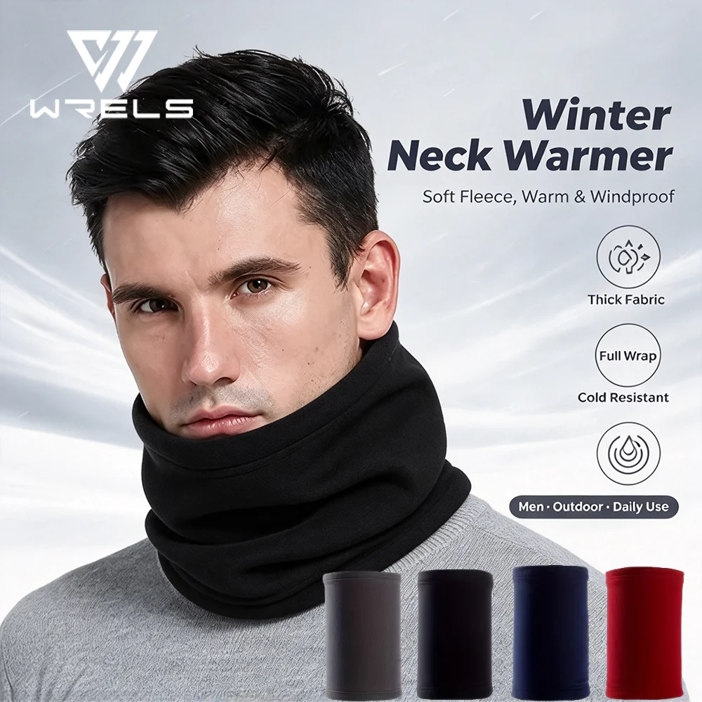 Winter Neck Gaiter Warm Windproof Scarf Cold Proof Thermal Outdoor Sport Snowboard Cycling Hiking Polar Fleece Ski Face Cove