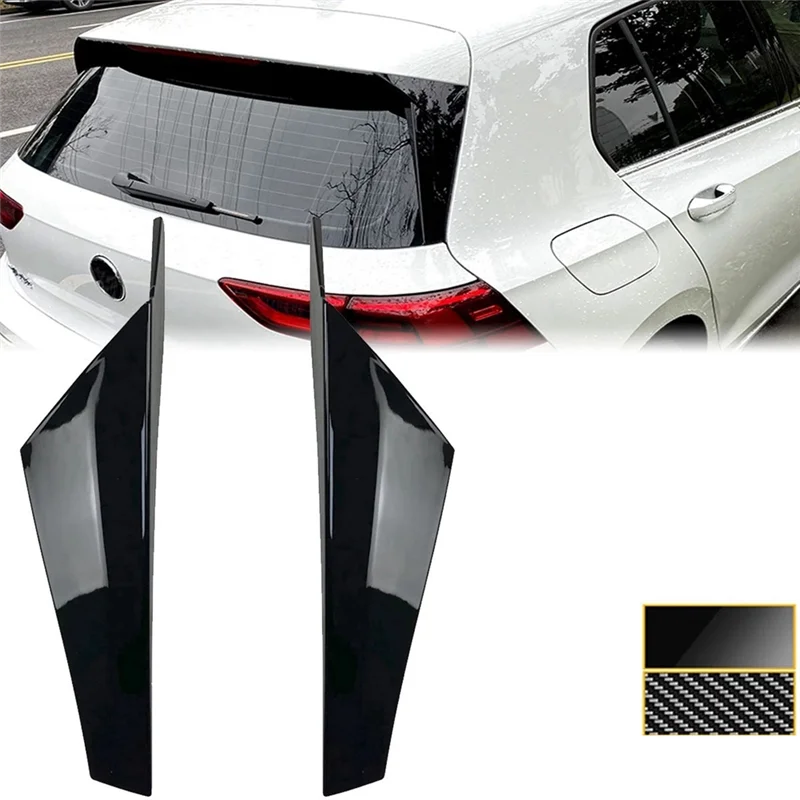 A19Q-Achtervleugel Spoiler Achterruit Glas Spoiler Side Wing Spoiler Auto Voor Vw Golf 8 MK8 2020-2022