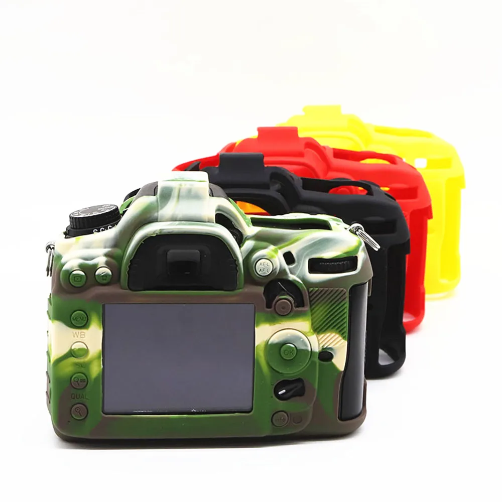 Rubber Silicone Case Cover Protector for Nikon D800 D810 D3300 D3400 D3500 D5200 D5300 D5500 D5600 D7000 DSLR Camera Soft Frame