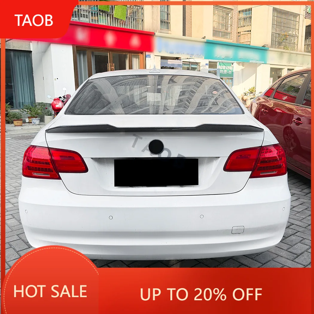 Nuevo alerón trasero de alta calidad estilo PSM para BMW Serie 3 E92 Coupé 335i 328i 2006-2013, alerón de techo, alerón de maletero, alerón trasero, carrocería exterior K