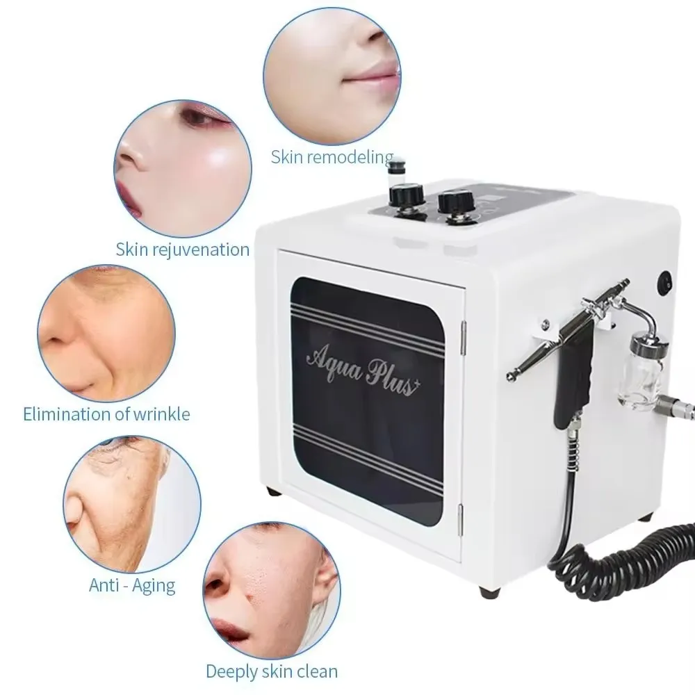 Au-S522 Hydra Jet Dermabrasion Hydro Aqua Peeling  Face Equipment for  Salon