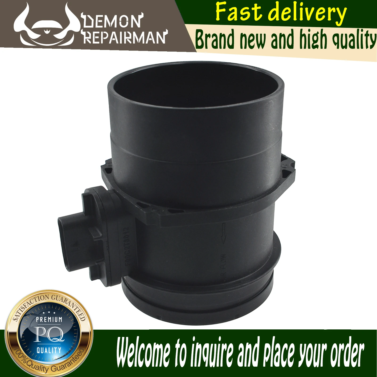 0281006093 Mass Air Flow Sensor MAF Compatible With BMW 1 3 Series X1 E81 E82 E87 E88 E90 E91 E92 E93 E84 2.0L
