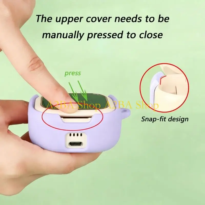 A2BA Dust Prevention Sleeve Silicone Case Housing for Dedicated Model Earbud