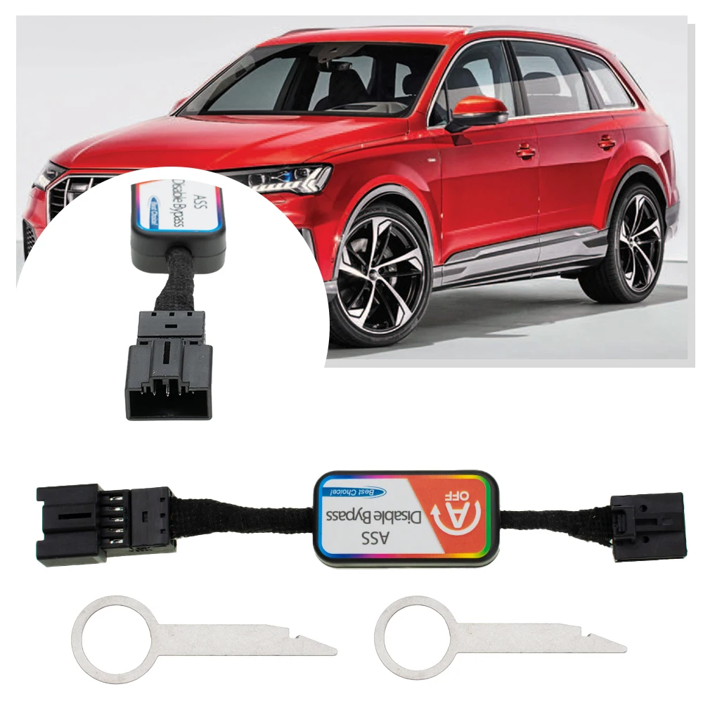 Auto Start Stop System Delete/Eliminator/Disabler Device Harness for 2016-2019 Audi Q7 A-Off Delete Disable Canceller Device