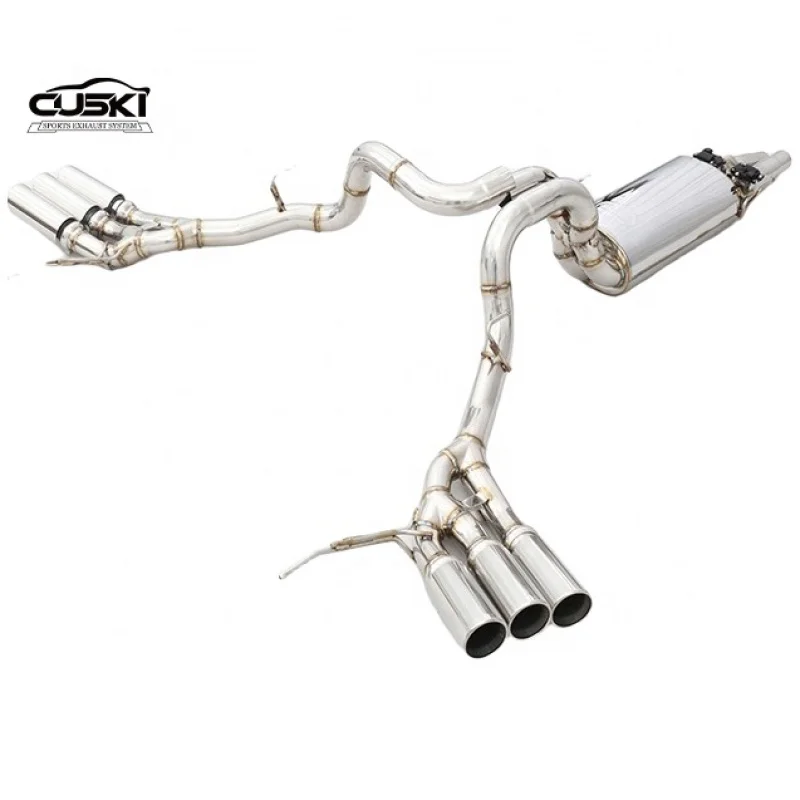 High Performance Exhaust for Ford Raptor/F150 Gen 13 3.5T quality Stainless Steel Electronic Valve Pipe System