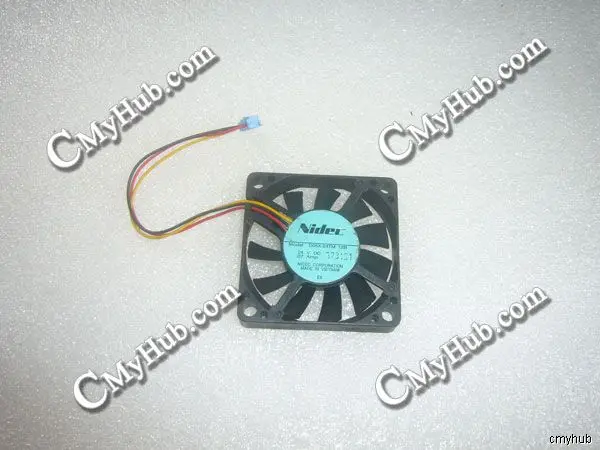 For Nidec D05X-24TM 12B DC24V 0.07A 5010 5CM 50MM 50X50X10MM 3pin Cooling Fan D05X-24TM 12B