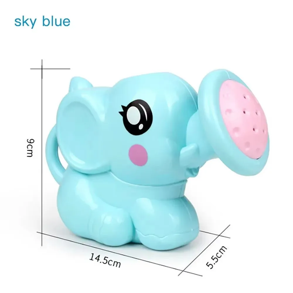 Baby Shampoo Rinse Cup Elephant Cartoon Shape - BPA-Free Plastic Bath Water Scoop for Newborn Infant, Eye Protection Shower Hair - view 5