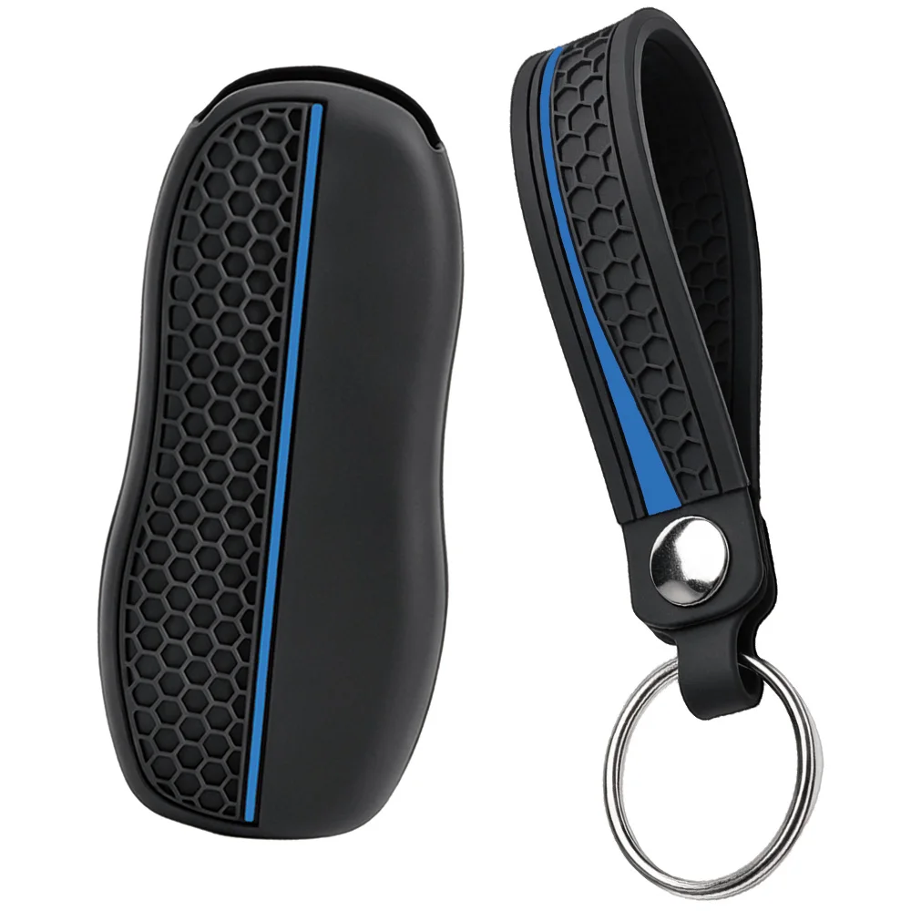 For Porsche Cayenne 958 911 996 Macan Boxster Panamera 997 944 924 718 971 9YA Silicone Smart Key Shell