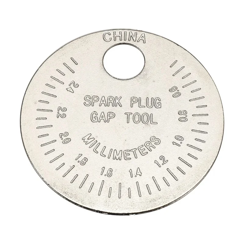 [in stock] Spark Plug Space Tool Gapper Gauge- Wire Spark Plug Space Measuring Tool Scaled from .020Inch to .100Inch