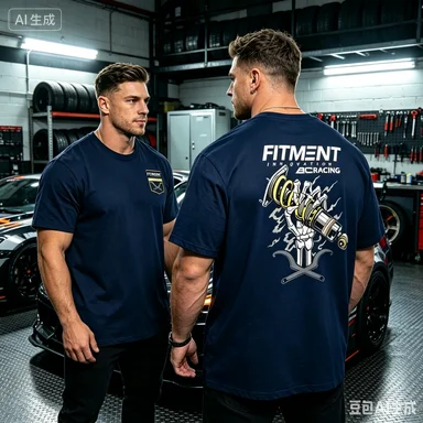 Car Modification Culture T Shirt BC Racing Skeleton Hand Personality Print Men Women Cotton Tee Short Sleeve T-shirt Summer Tops - view 3