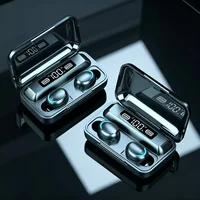 Écouteurs sans fil TWS, écouteurs Bluetooth à réduction de bruit, casque stéréo, affichage LED, casque de sport avec microphone 1