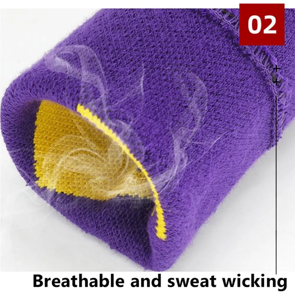 Fitness Wrist Protector Stretch Elastic Sport Sweatband Wrist Brace Gym Wristband Wrist Sweatband Yoga Bracelet Protector