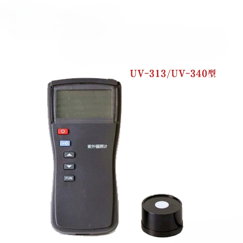 

UV-313/340 UV irradiance meter automatic range UV irradiance meter black light intensity meter