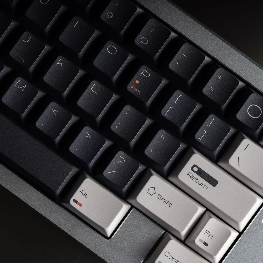 Original Keycap Play Minimalist PBT Hot Sublimation 1.7mm Customized magnetic axis keyboard