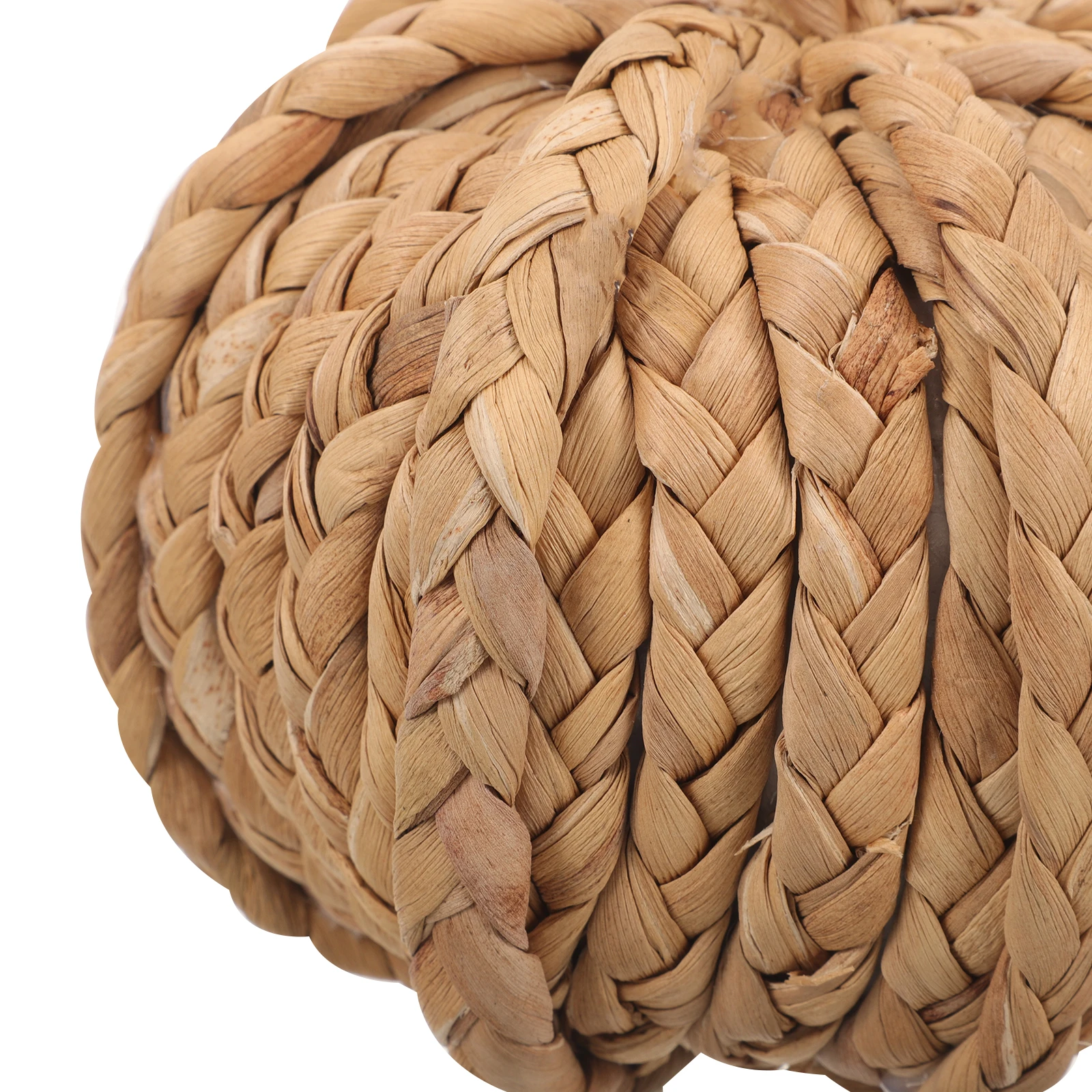 

Stable Natural Straw Pumpkin Ornament Desktop Festive Home Party Decoration Creative Realistic Shape Long Lasting