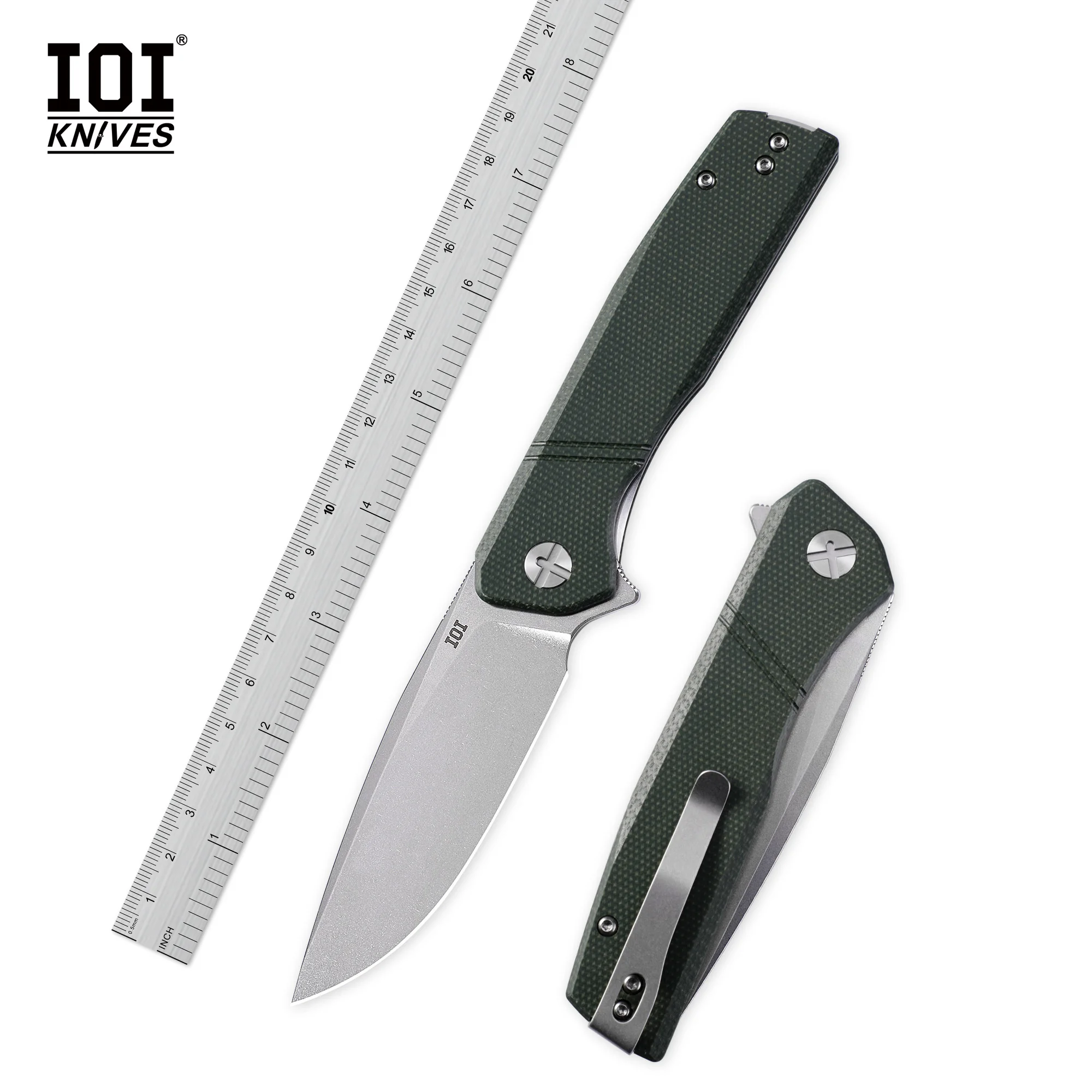 

IOI I51 Folding Knife 14C28N Blade Ultra Sharp Hunt Knife Foldable Pocket Hand Tool Survival EDC Camping Cutting