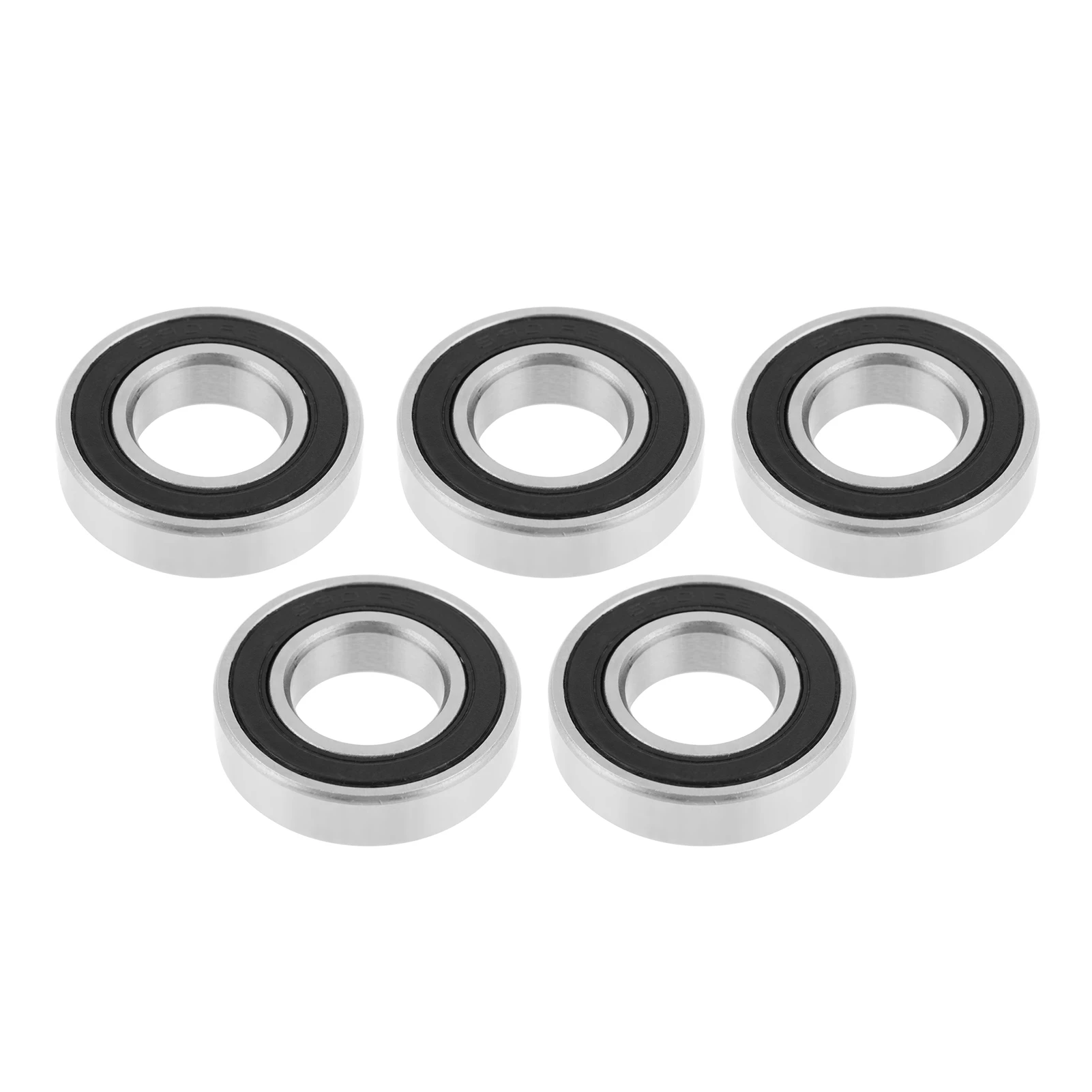 10Pcs 6901-2RS Rubber Sealed Deep Groove Ball Bearing 12x24x6mm