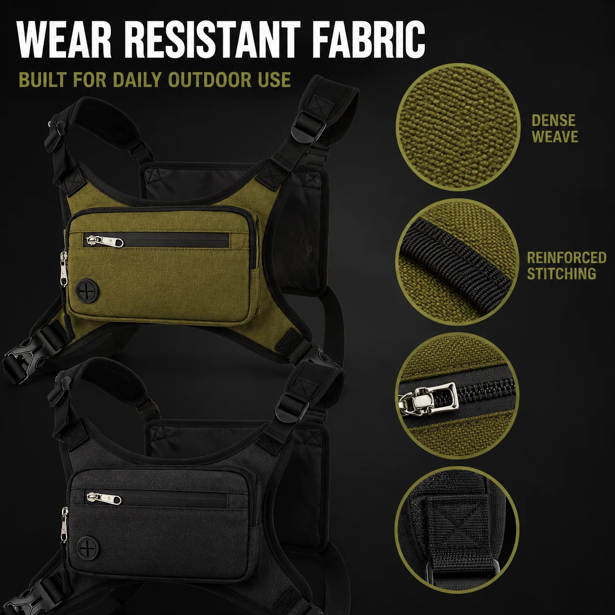 Outdoor Chest Rig Bag Lightwei - огляд і ціна Cycling Commute Training