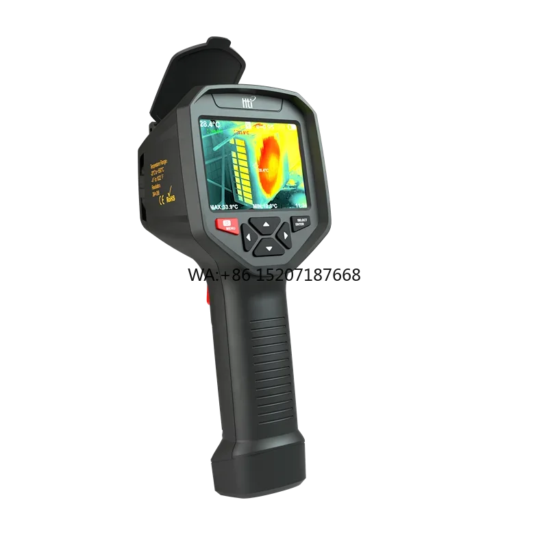 

Ручной бесконтактный промышленный тепловизионный детектор Hti, обнаружение автомобильной визуализации Ht-h8