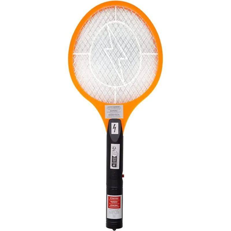 EURASIA Tent Electric Swatter Racket, Works with 2 AA Batteries, Power Button, 51,5x21,3 cm