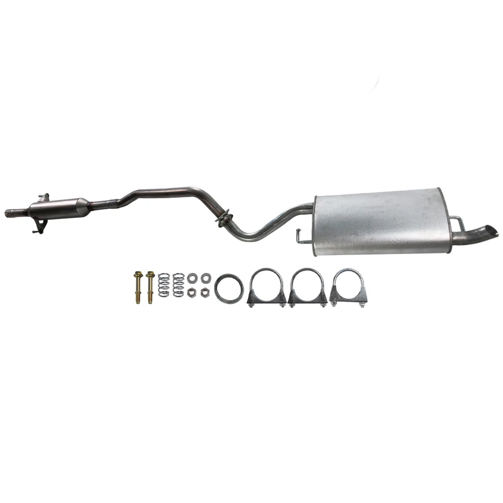 Catalytic Converter Resonator Muffler Kit for 2003 - 2008 Toyota Corolla 1.8L