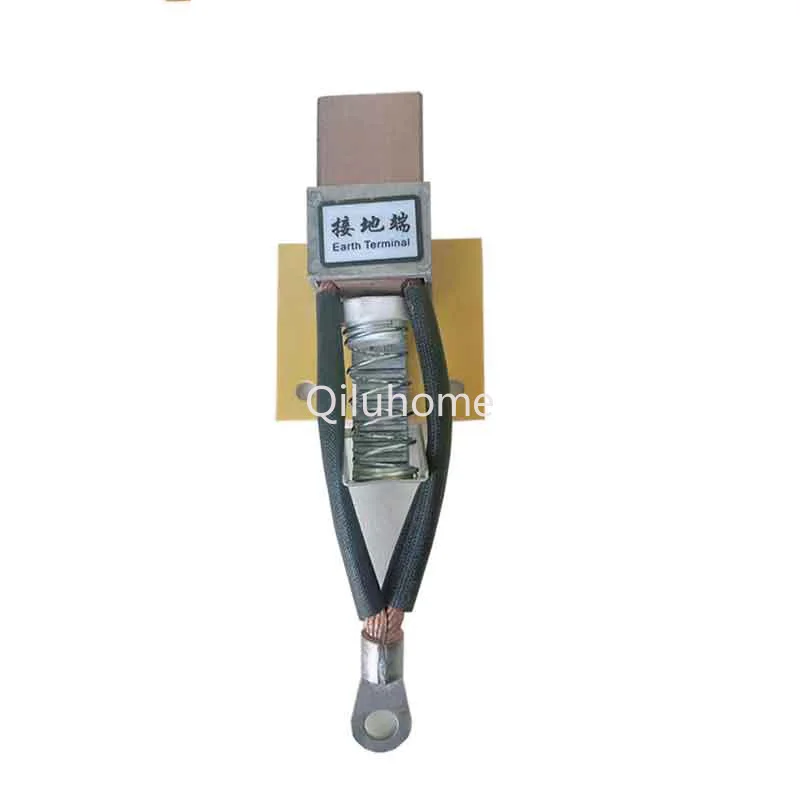 طقم فرش كربون نحاسي بأربعة أسلاك ، منضدة لحام لآلة لحام كهربائية #4