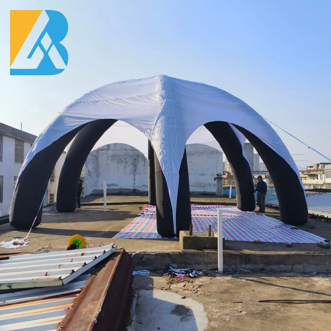 Barraca inflável pop up personalizada, grande barraca de festa inflável para brinquedos de aluguel