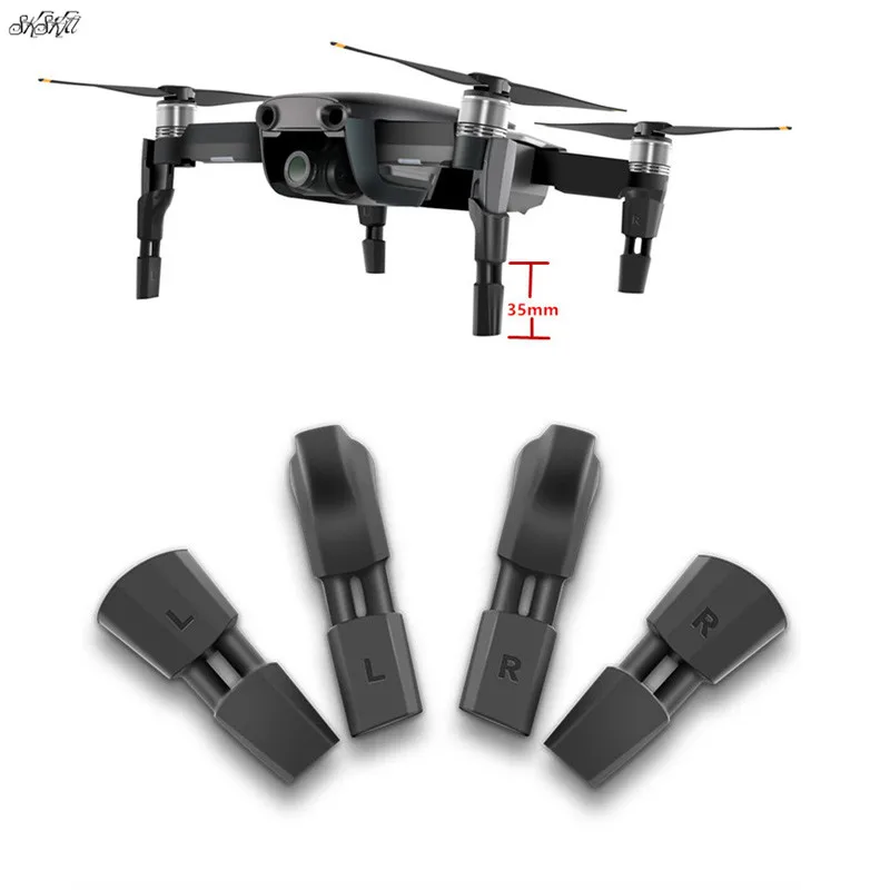 MAVIC AIR-معدات هبوط مطاطية ، 35 مللي متر ، وسادات امتصاص الصدمات ، حصيرة الساق ، ملحقات DJI mavic air