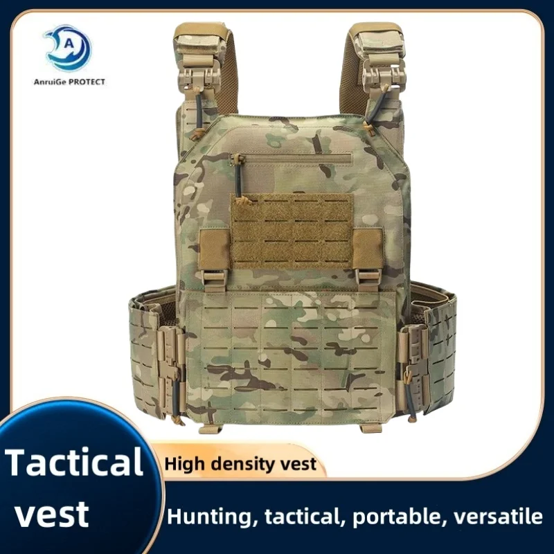 Taktische Weste 6094, schnell abnehmbare, leichte, lasergeschnittene Outdoor-Jagd-Weste mit