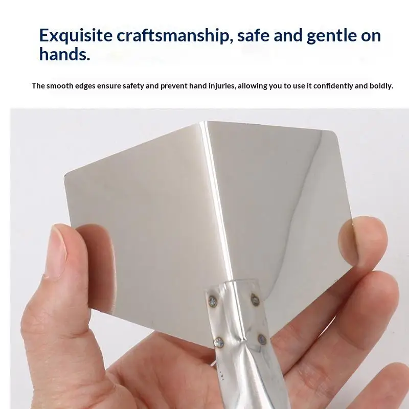 Stainless Steel Putty Knife Inner And Outer Corner Scraper Angle Puller Putty Scraping Plastering Painting Decoration