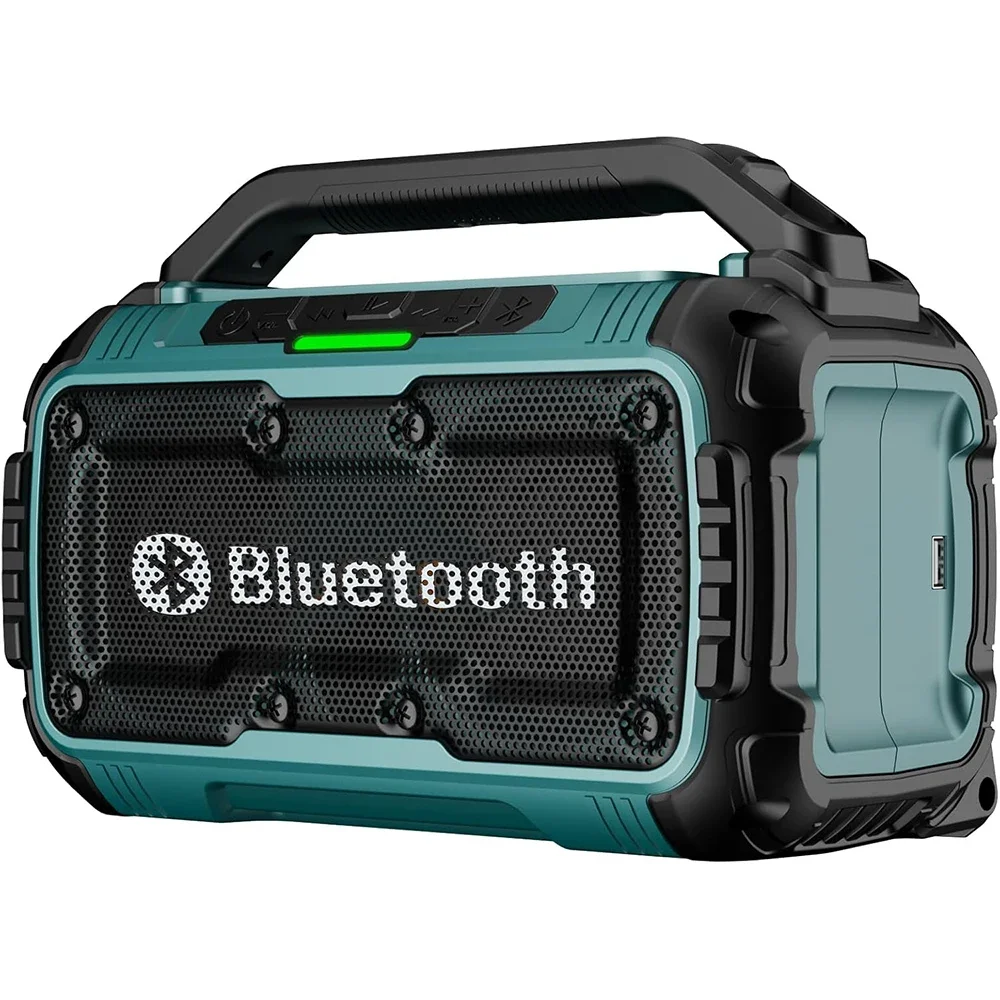 

Bluetooth-колонка для аккумуляторов Makita 18V-21V с портом USB Type-C, водонепроницаемая, стерео, с объемным звучанием