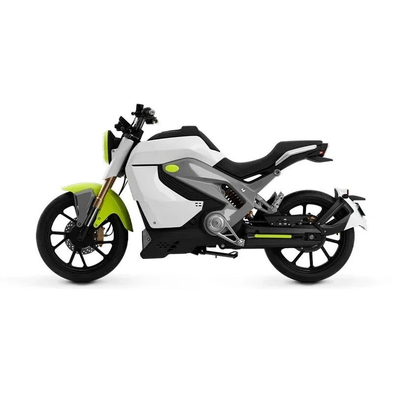 Motocicleta eléctrica de carreras para adultos, motor medio de largo alcance, personalizable, con batería de litio de 7000W y 72V, gran oferta