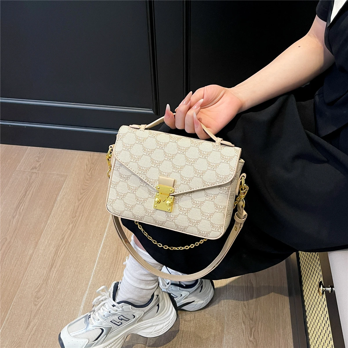 

Популярная роскошная кожаная сумка через плечо для женщин, женские сумки-тоут, известный дизайнер