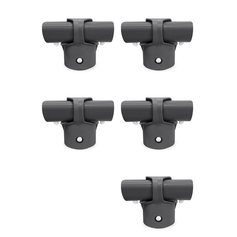 【Price Drop !!】12427 T-Joint For Intex Ultra Frame Pools Fits 15Ft To 16Ft Models Durable Replacement Part 5 Pcs