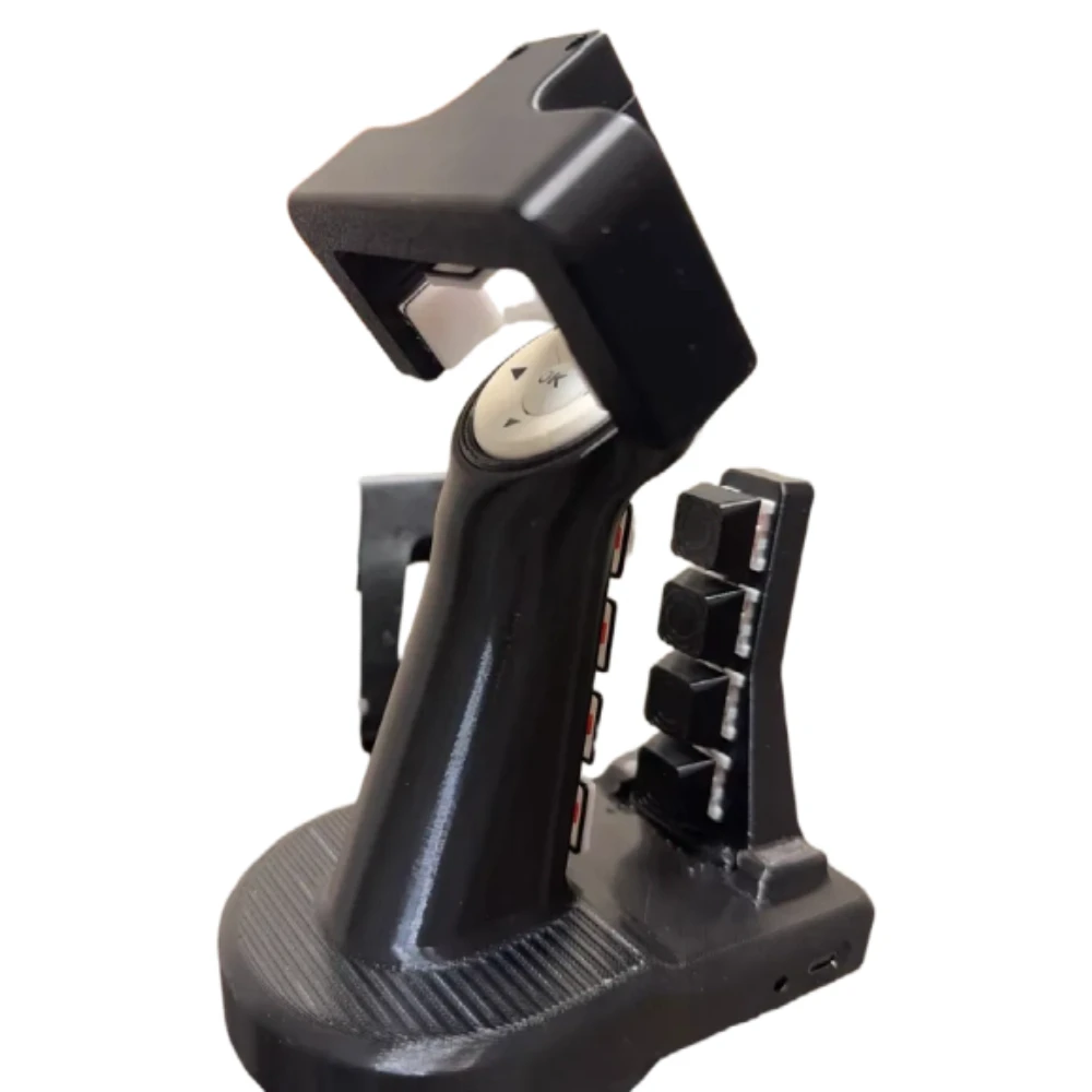 

Игровая клавиатура для одной руки, джойстик Alien, 20 клавиш, Bluetooth, 2.4G, проводная, три режима подключения, механическая клавиатура Vial, аксессуары для геймеров