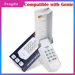 Wireless Garage Door Opener Keypad Compatible with Genie Intellicode&Overhead Door G3T-R, G1T-BX, GITR-3, GIT-1, ACSCTG Type