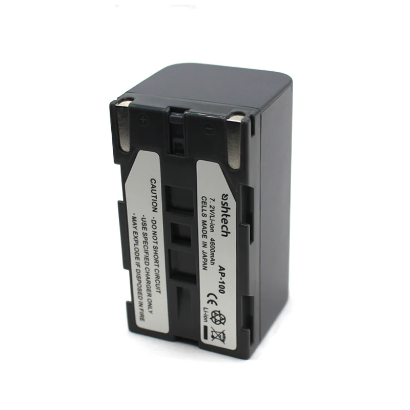 

Аккумулятор AP-100 для тахеометра Asherch SB-L320, 7,2 В, 4600 мАч, литий-ионный аккумулятор AP-100