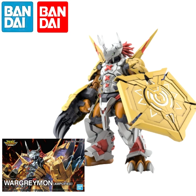 

Bandai In Stock Original Spirits Figure-rise Standard Amplified Digimon Adventure Wargreymon Anime Action Figure Model Toy Gift