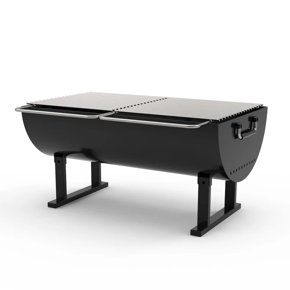 

Outdoor camping BBQ grill Enclosed stove making tea Foldable household Indoor Grill Outdoor carbon