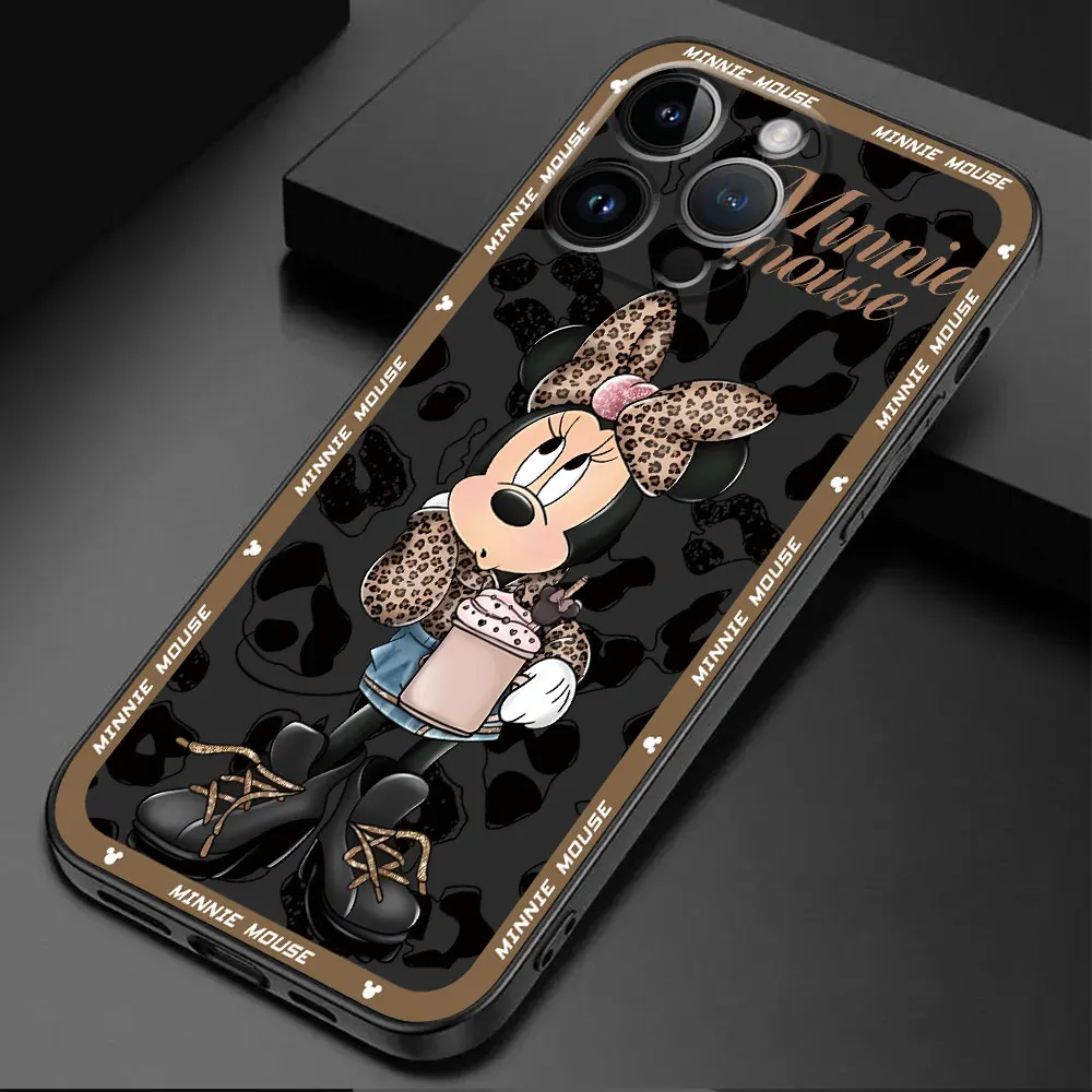 ديزني ميكي وميني حالة الوفير لينة لتفاح ، غطاء تبو لفون 12 ميني ، 11 ، 15 برو ماكس ، إكس إس ، إكس ، 14 ، سي ، إكس آر ، 8 بلس ، 13 برو ، 13 برو ، 13 برو