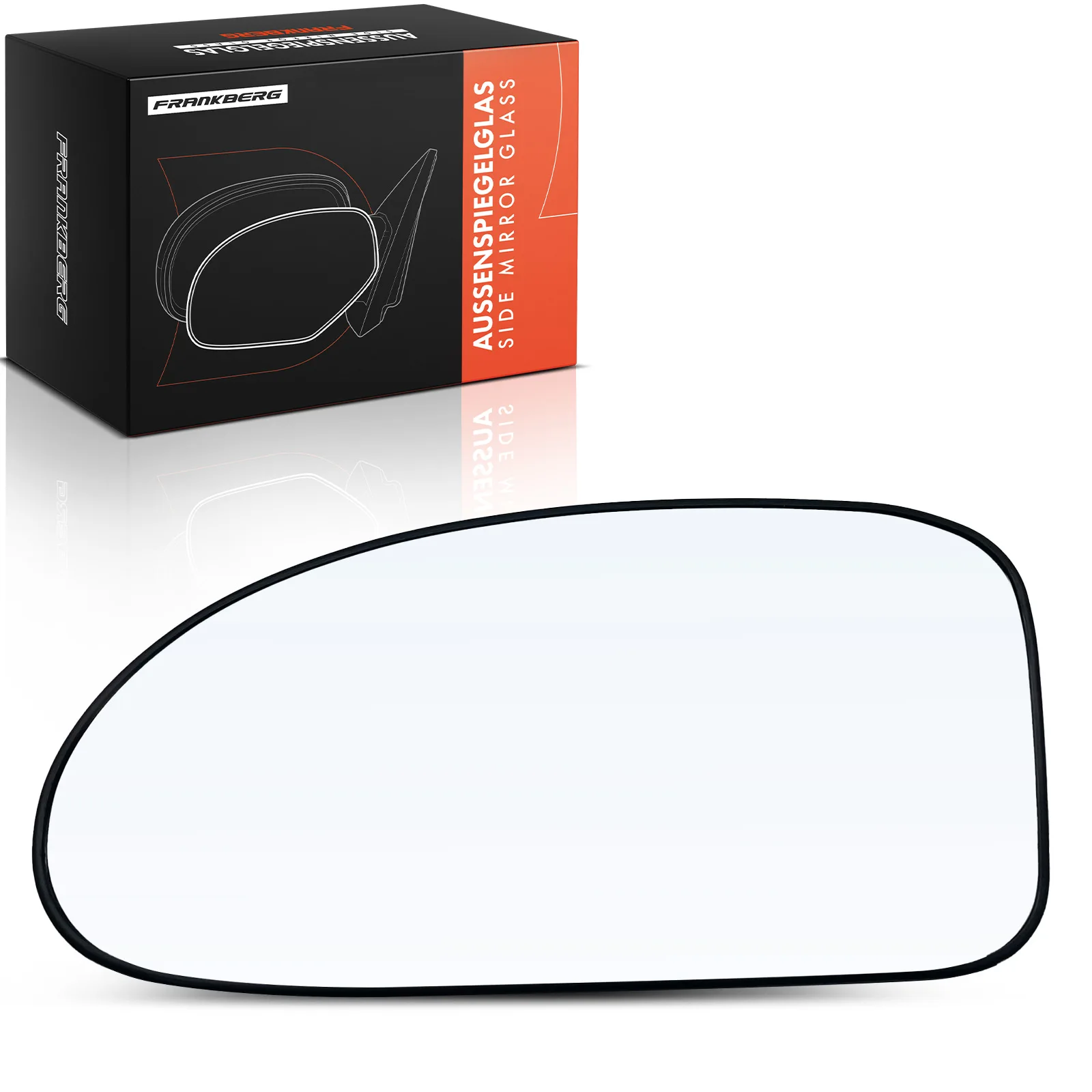 Frankberg 1x Spiegelglas Buitenspiegel Spiegel Links Voor Ford Focus Box/Station Wagon 1998-2004 10606021 1060602