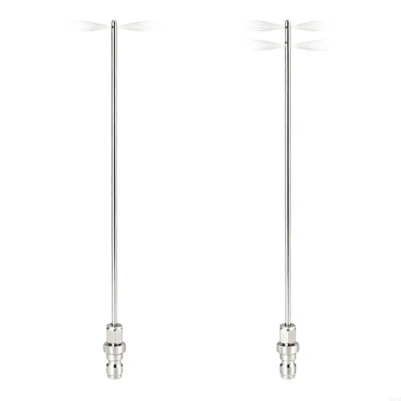 2PCS High Pressure Cleaning Needle Nozzle For Washing Machine Drum And Air Conditioner Effective Appliance Cleaning M4YD